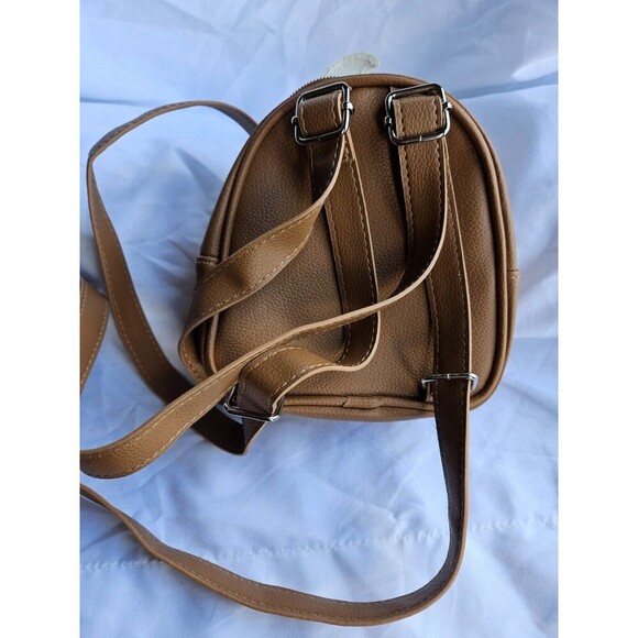 Bath & Body Works Gingerbread Backpack Mini Cosmetic Bag Makeup Zippered - Picture 2 of 5